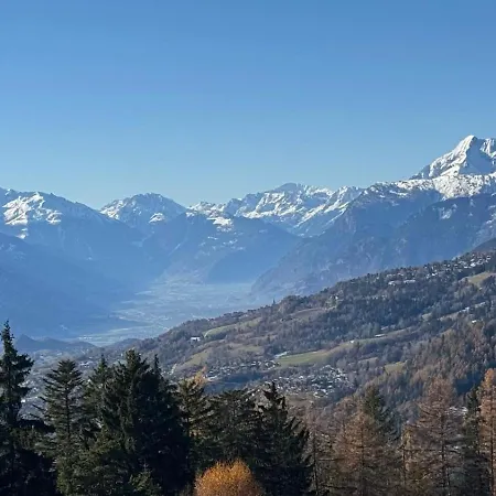 Apartment Robin Des Bois, Crans-montana, Luxueux Avec Vue Imprenable