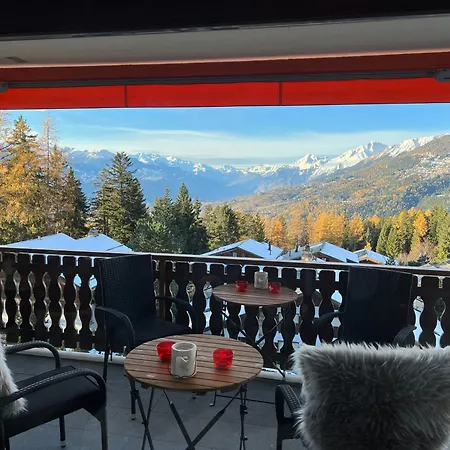 Robin Des Bois, Crans-montana, Luxueux Avec Vue Imprenable Apartment