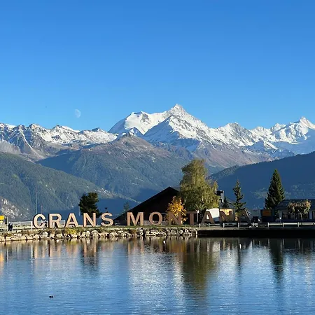 Robin Des Bois, Crans-montana, Luxueux Avec Vue Imprenable شقة كرانز مونتانا