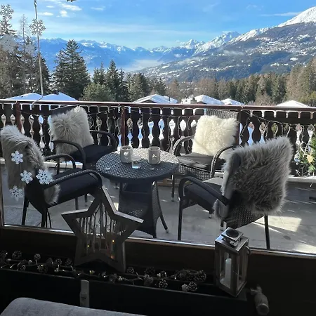 شقة Robin Des Bois, Crans-montana, Luxueux Avec Vue Imprenable *