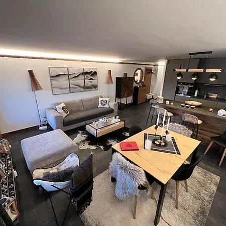 Robin Des Bois, Crans-montana, Luxueux Avec Vue Imprenable شقة